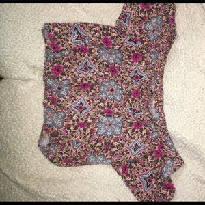 off the shoulder rue 21 crop top